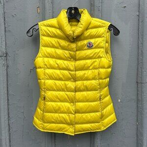 Moncler Citrine Kids Down Vest, size kids 12